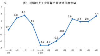 2024年9月份能源生产情况
